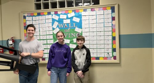 Wall of Giving, March 12 – April 23